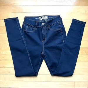 Rewash Brand Skinny Dark Wash Jeans 3/26